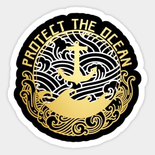 Protect The Ocean Sticker
